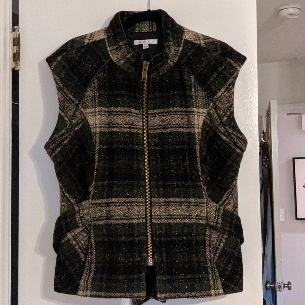 CAbi All Tied Up Vest size XL